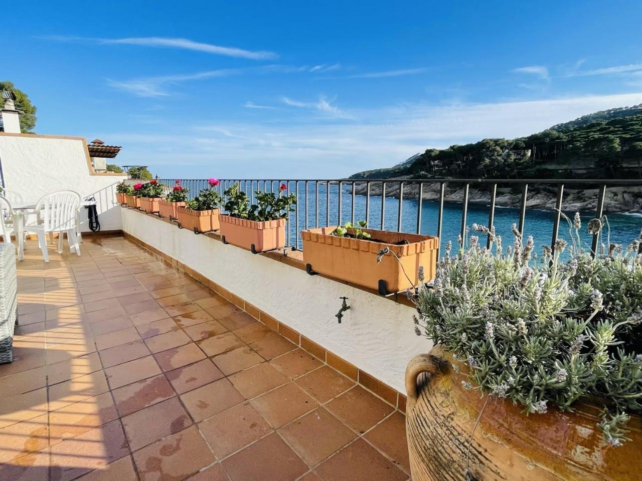 Апартаменты Tamariu Platja - Penthouse On Passeig Del Mar. Экстерьер фото