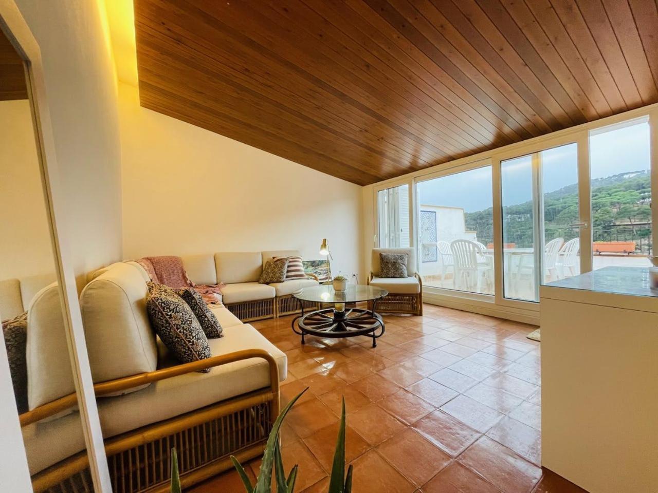 Апартаменты Tamariu Platja - Penthouse On Passeig Del Mar. Экстерьер фото