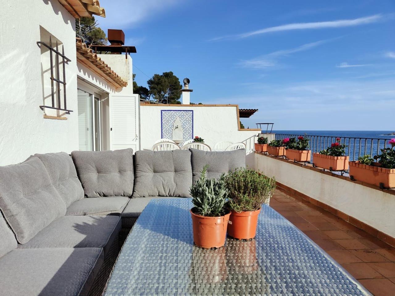 Апартаменты Tamariu Platja - Penthouse On Passeig Del Mar. Экстерьер фото