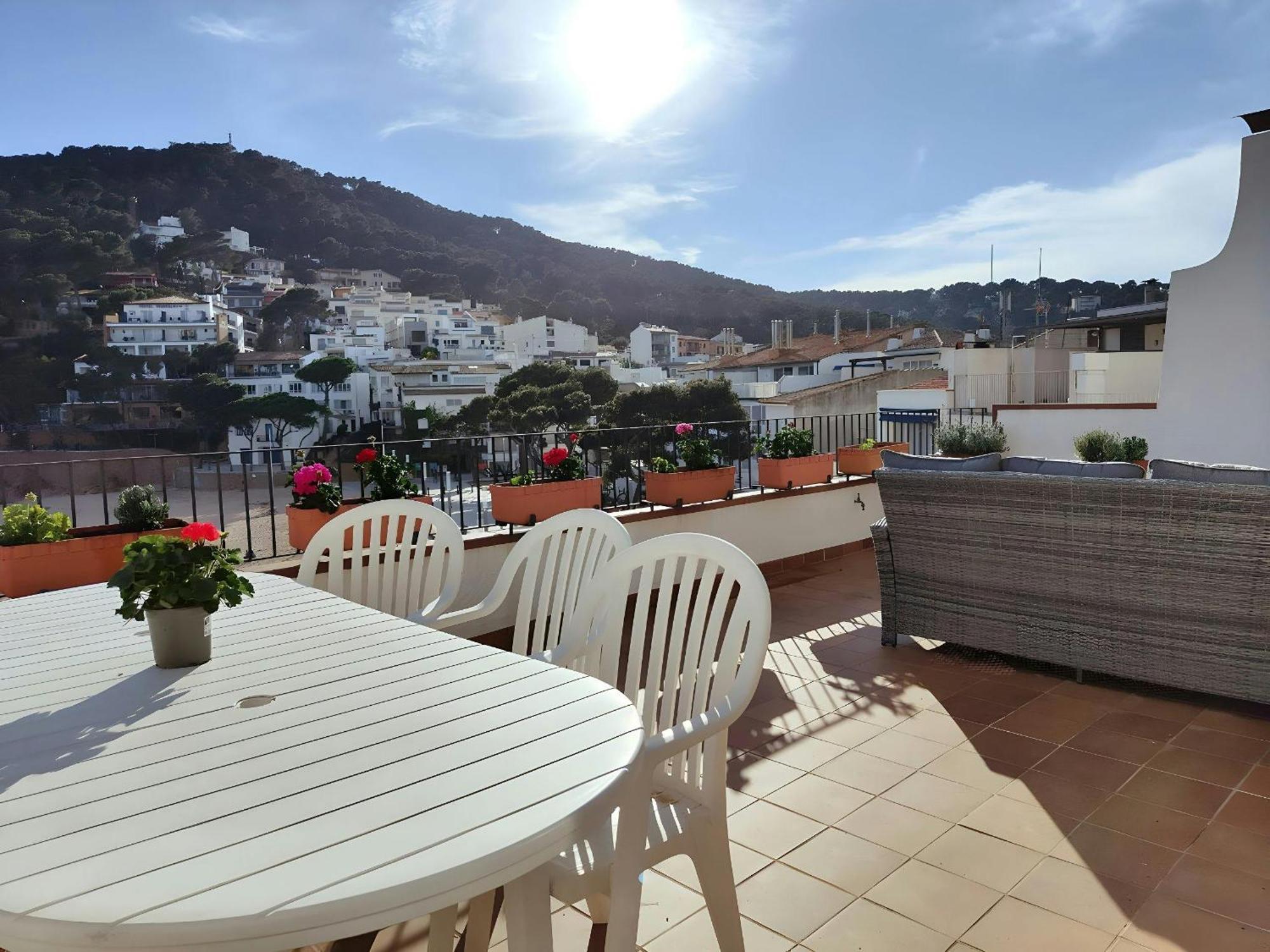 Апартаменты Tamariu Platja - Penthouse On Passeig Del Mar. Экстерьер фото