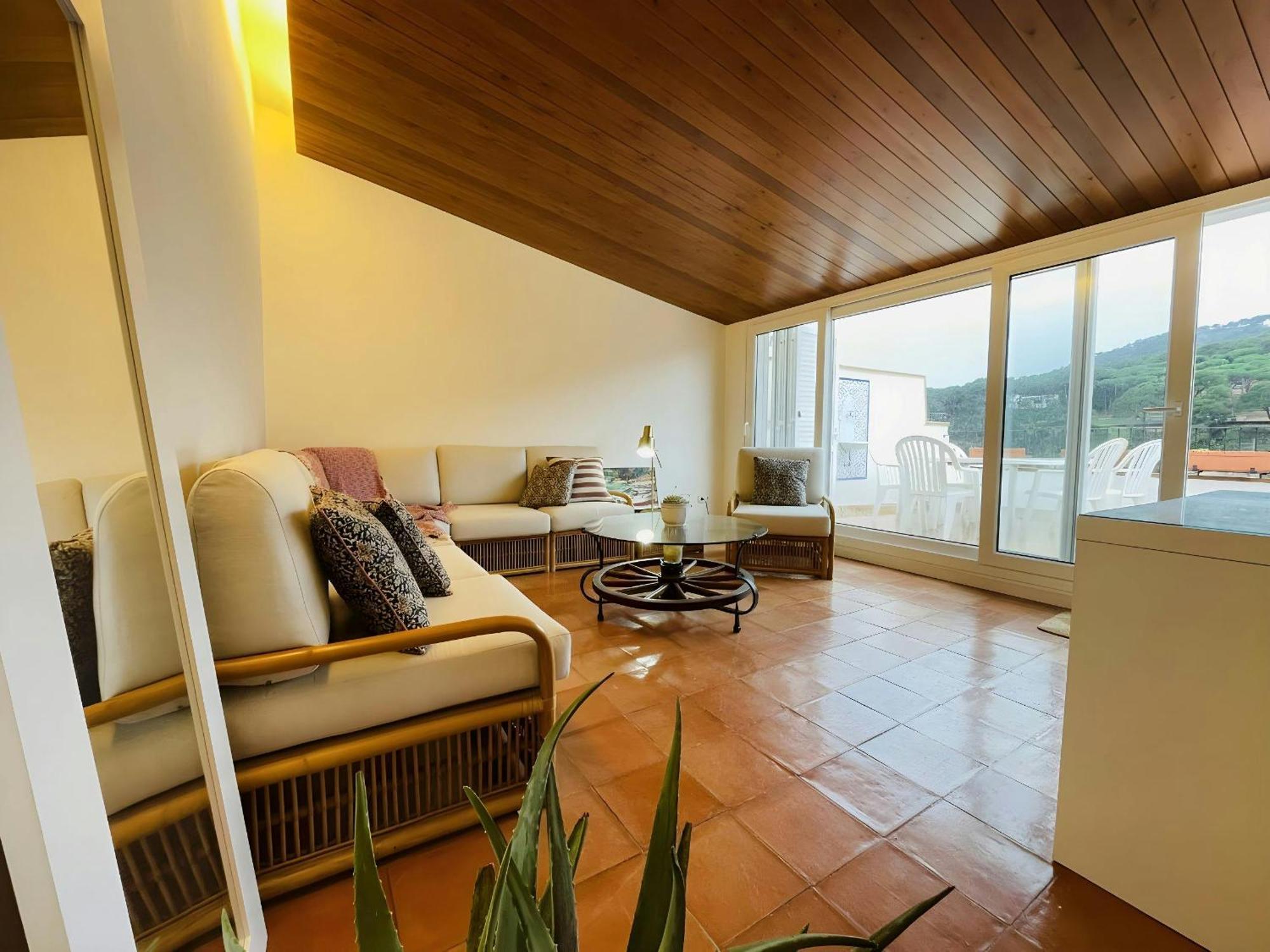 Апартаменты Tamariu Platja - Penthouse On Passeig Del Mar. Экстерьер фото