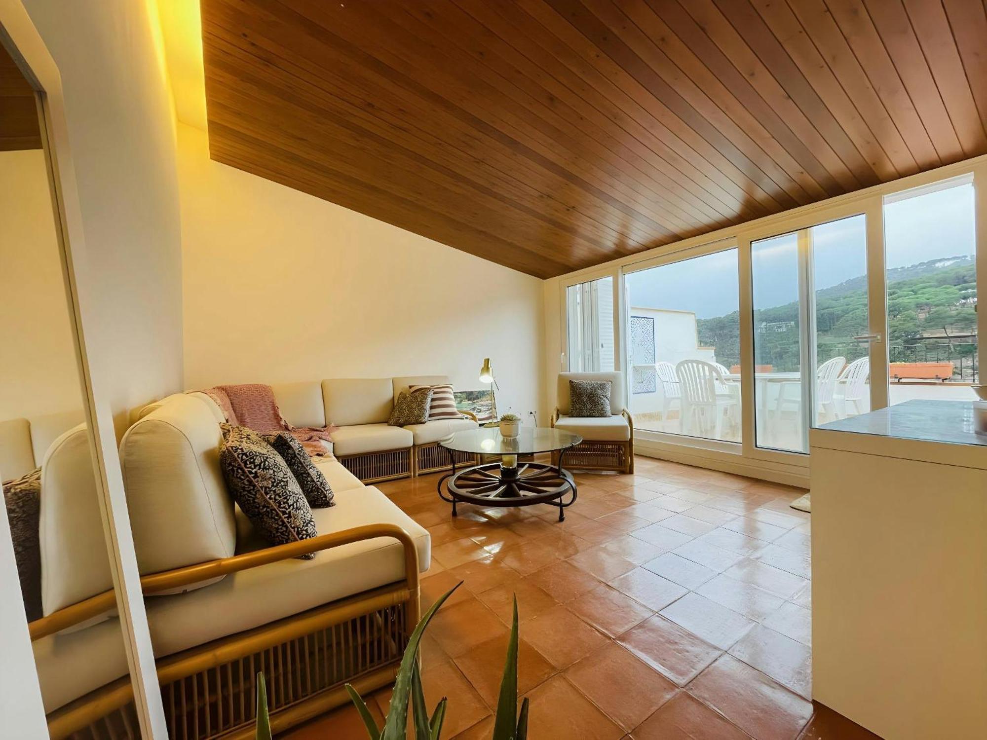Апартаменты Tamariu Platja - Penthouse On Passeig Del Mar. Экстерьер фото